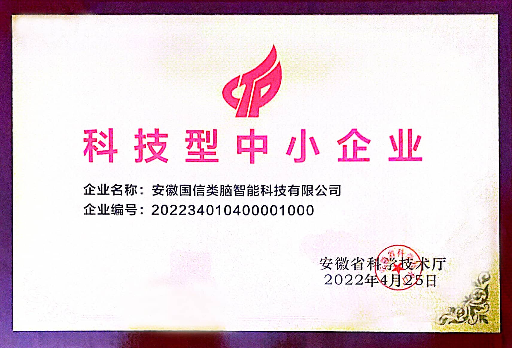 科技型中小企业