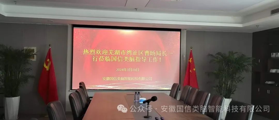 热烈欢迎芜湖市湾沚区招商局曹旸局长一行莅临尊龙时凯交流指导工作！！(图1)